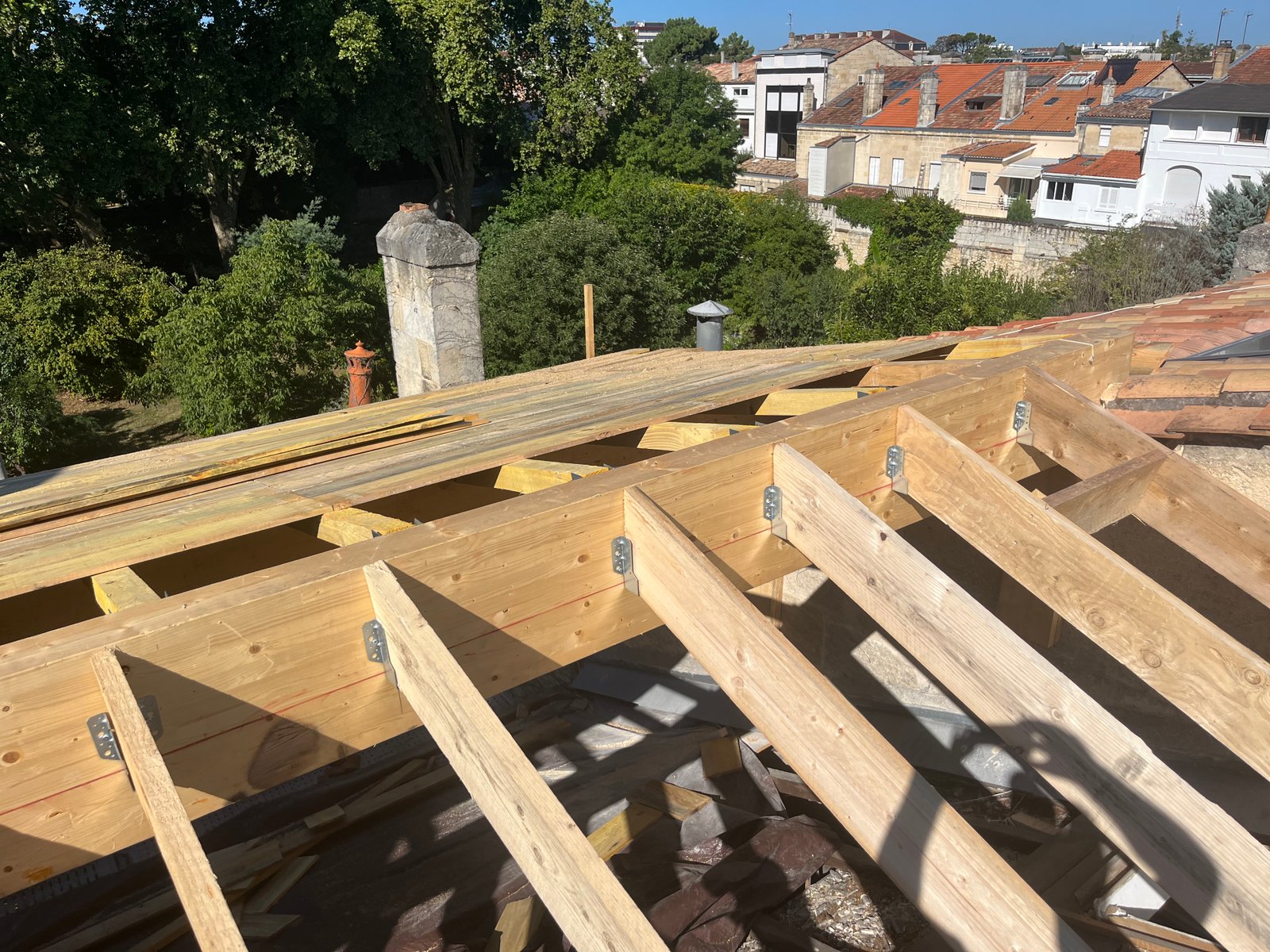 Toiture rénovée